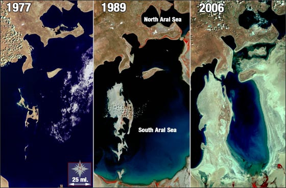 Aral Sea Devastation