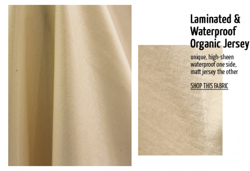 Offset Warehouse Ethical Fabric Laminated & Waterproof Organic Jersey