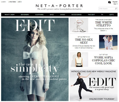 Net-A-Porter-site